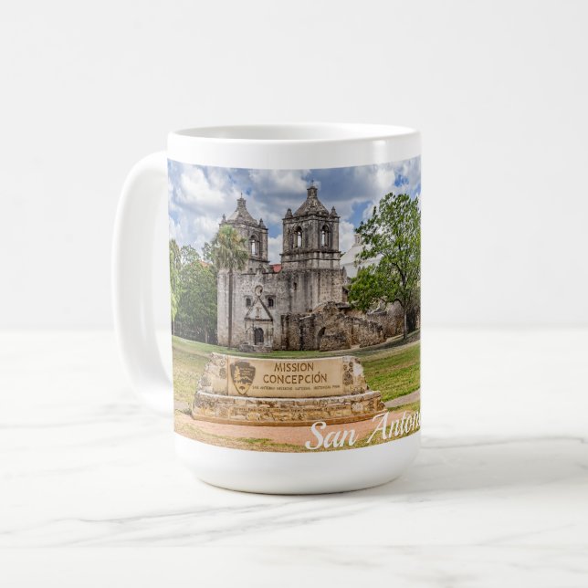 Mission Concepcion, Croix de Fer, Tasse à Café (Devant gauche)