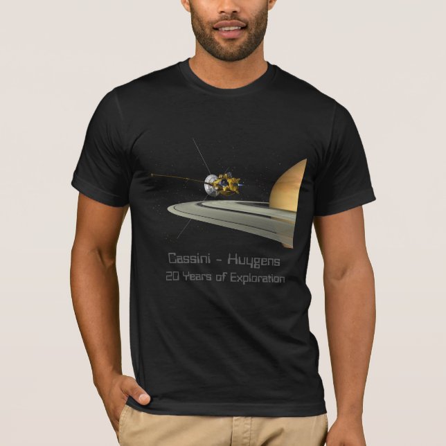 Mission de Cassini-Huygens - T-shirt (Devant)