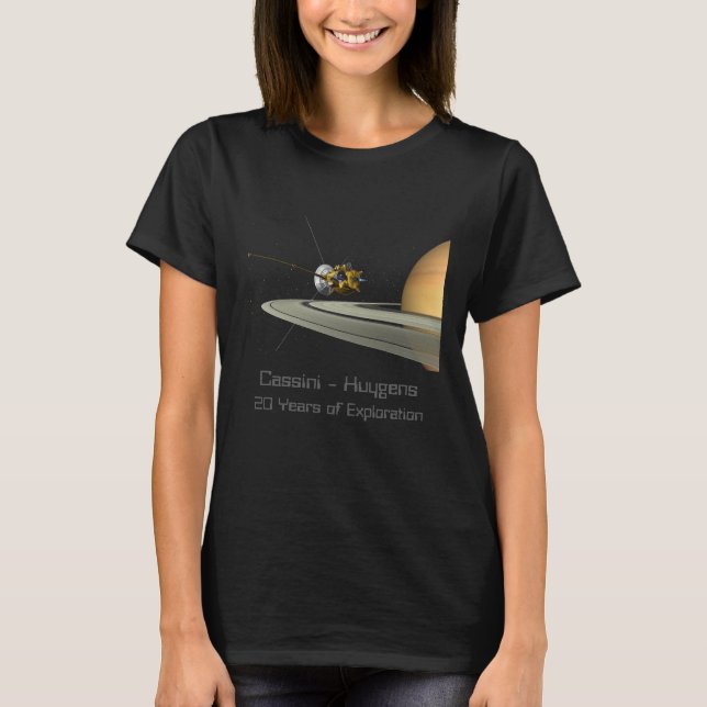 Mission de Cassini-Huygens - T-shirt (Devant)