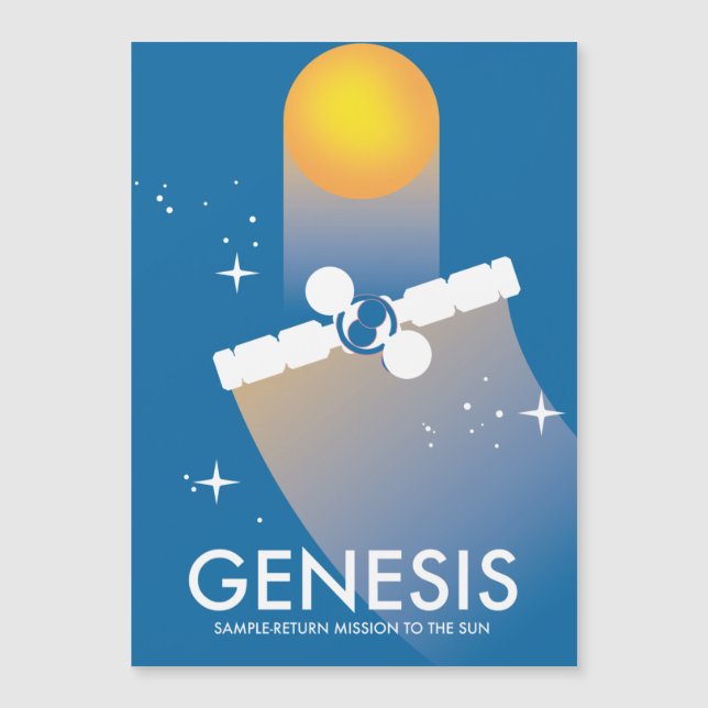 Mission de retour d'échantillon Genesis art spatia (Devant)