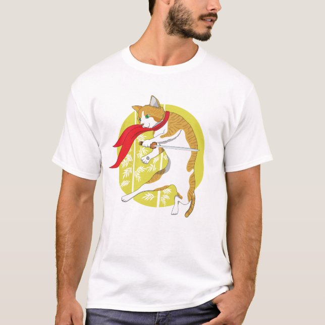 Mission pleine lune : T-Shirt Chat Ninja (Devant)