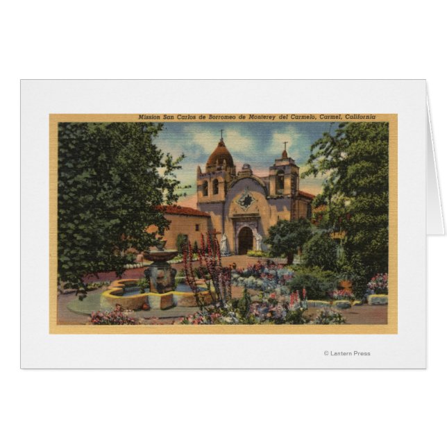 Mission San Carlos de Borromeo de Monterey (Devant horizontal)