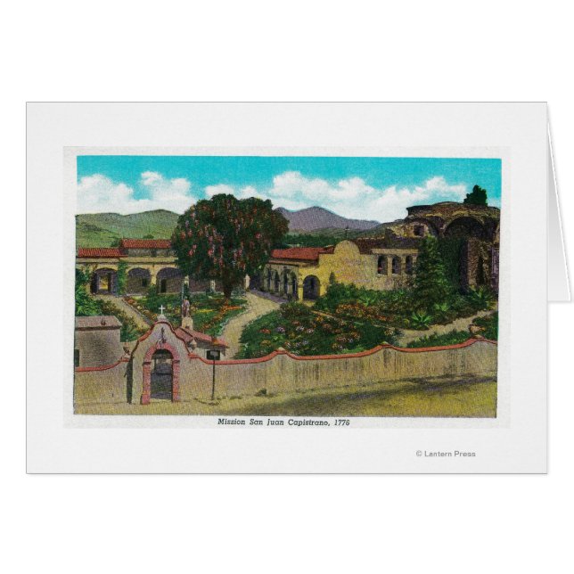 Mission San Juan Capistrano (Devant horizontal)