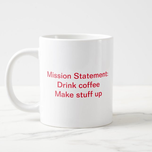 Mission Statement Mug (Gauche)
