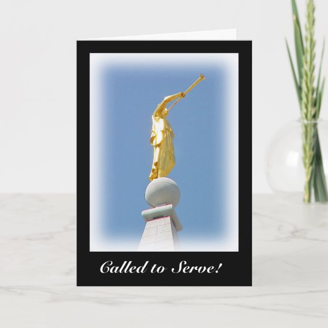 Missionnaire mormon : Appelé pour servir la carte (Devant)