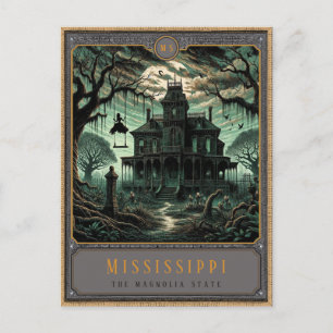 Mississippi Carte postale Art gothique