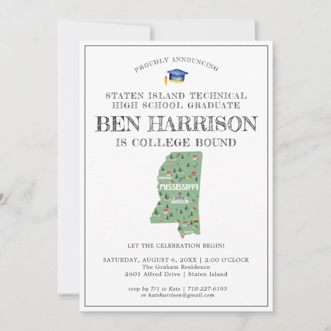 Mississippi | College Bound Graduation Party (Devant)