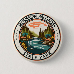 Mississippi Palisades State Park Badge Illinois
