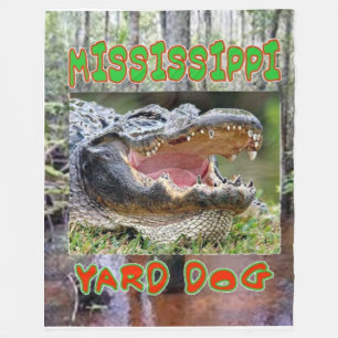 MISSISSIPPI YARD CHIEN Couvertures en polaire