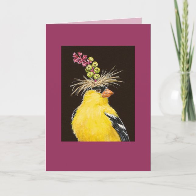 Mister la carte goldfinch (Devant)