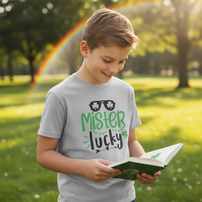 Mister Lucky St Patrick T-Shirt for Kids (Créateur téléchargé)