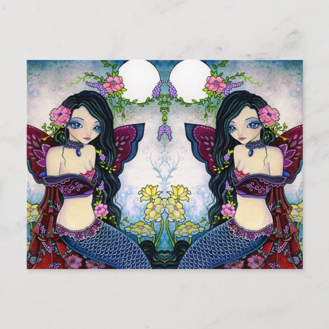 Misty Garden - Carte postale (Devant)