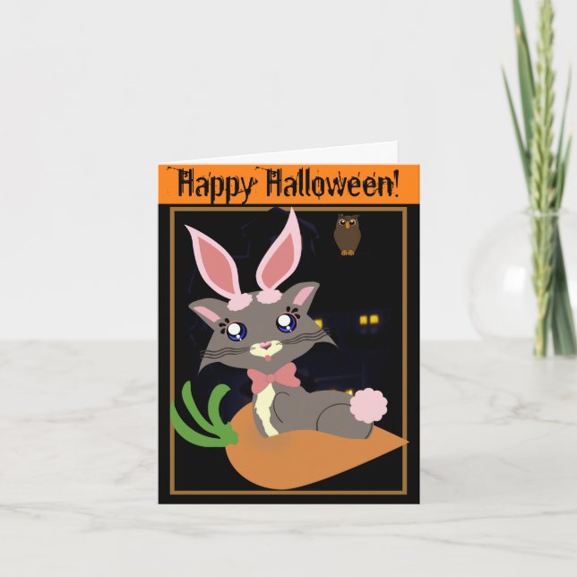 Misty Toon Kitty Bunny ! Carte (Devant)