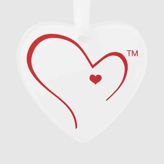 Mitaines pour l'ornement de coeur de logo de coeur (devant)