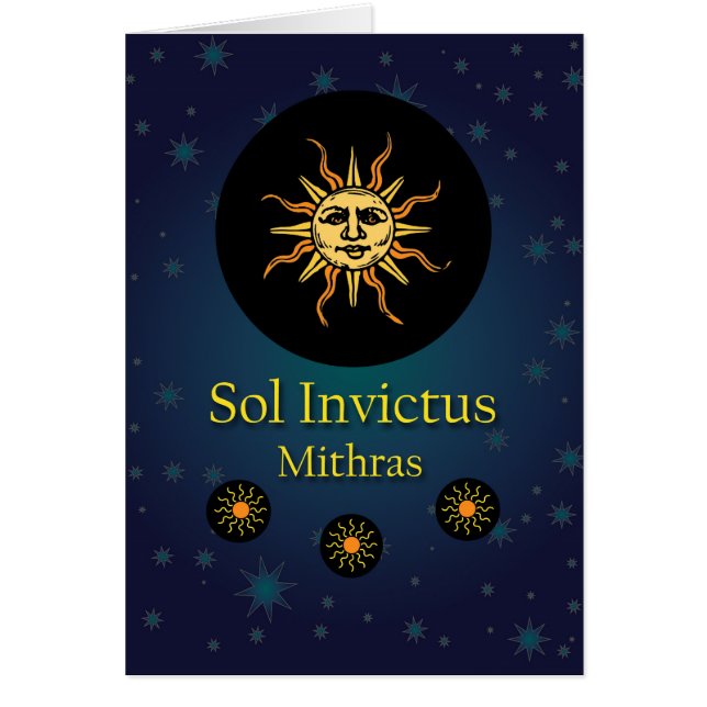 Mithras, L'Invincible Sun d'hiver (Devant)
