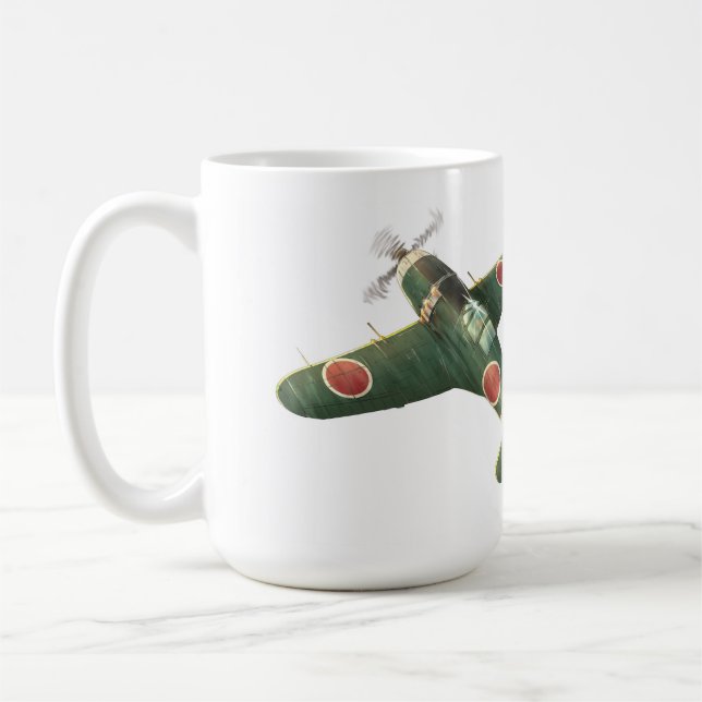 Mitsubishi J2M3 Tasse d'avion de ligne (Gauche)