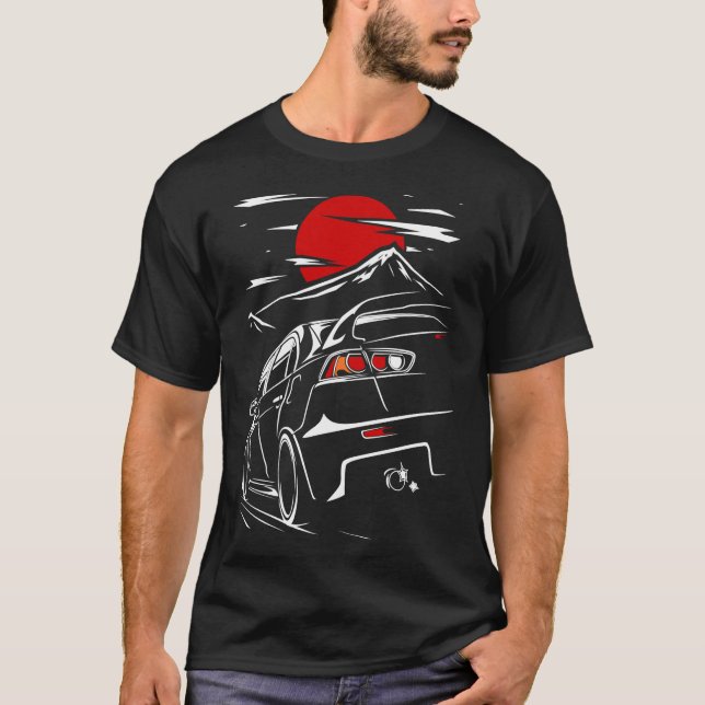 Mitsubishi Lancer Evo X Essential T-shirt (Devant)