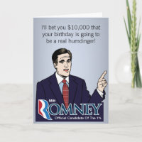Mitt Romney 10 000 $ Cartes de voeux