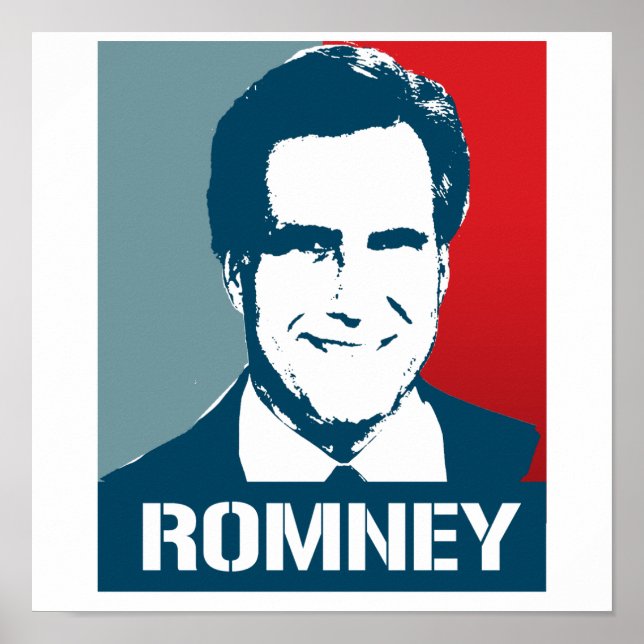 MITT ROMNEY POSTER (Devant)