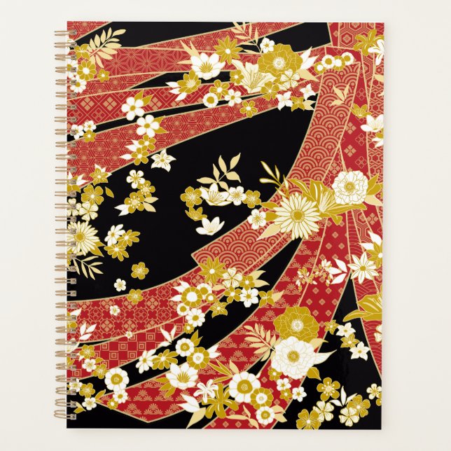 Mix floral Kimono Motif (Devant)