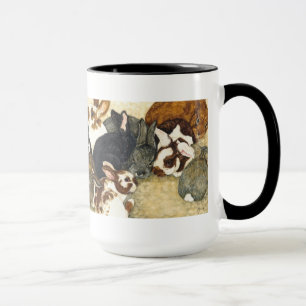 Mixed Company - tasse de café de lapins de bébé