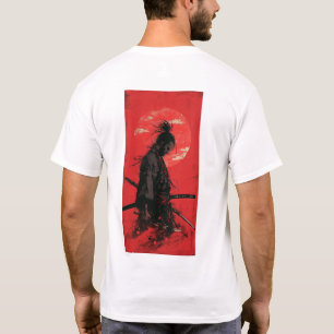 Miyamoto Musashi Vagabond Manga Style T-shirt roug