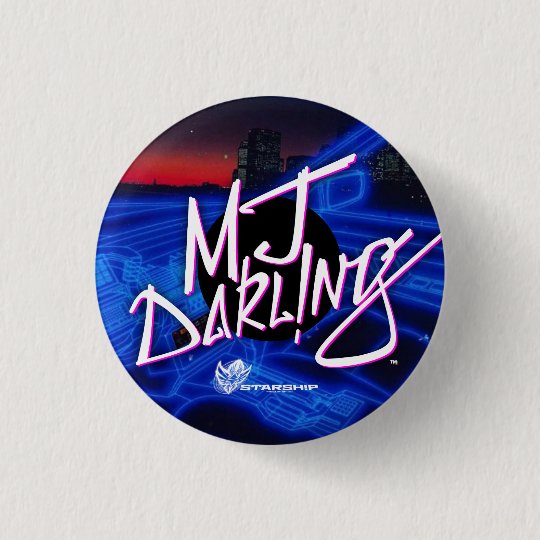 MJ Darl ! bouton de NG (Nightrider) Pin's
