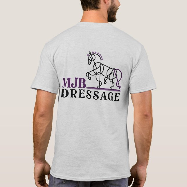 MJB Dressage double icône T-shirt (Dos)