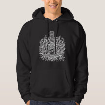Mjolnir - Sweat - shirt à capuche masculin Valknut