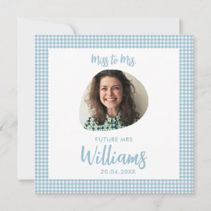 Mlle à Mme Future Mme Modern Boho Flat Card