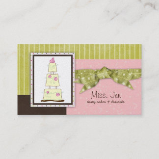 Mlle. Cartes de visite de Jen Cake