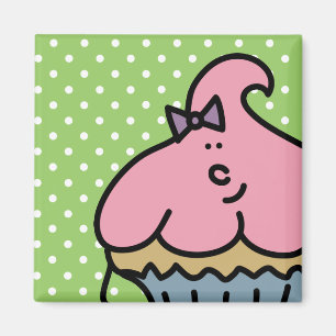 Mlle Cuppy Cake Magnet de Lil