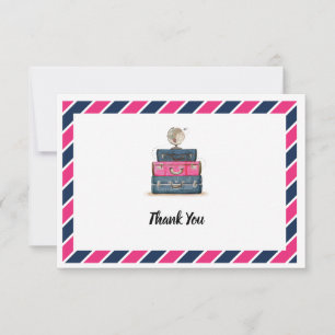Mlle de Merci de voyage à Mme Navy Pink
