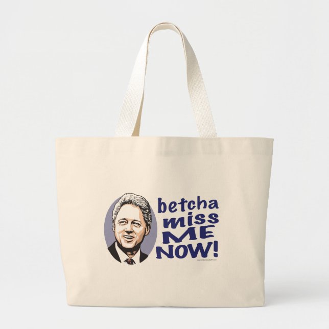 Mlle Me Now de Betcha ! Sac de Bill Clinton (Devant)