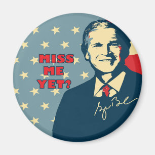 Mlle Me Yet Round Magnet