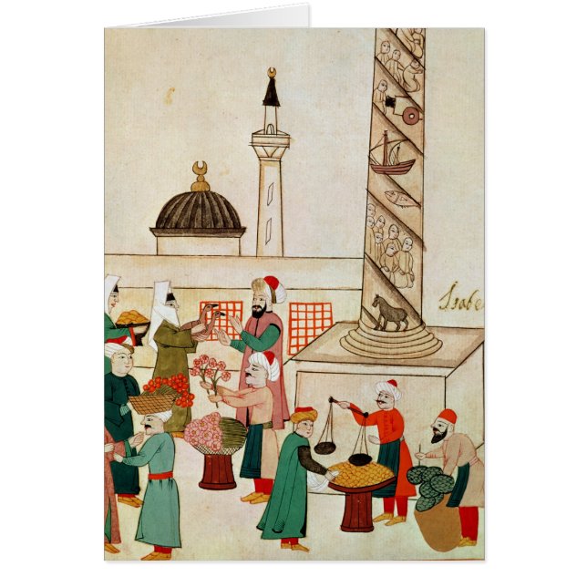 Mme 1671 un bazar à Istanbul, c.1580 (Devant)