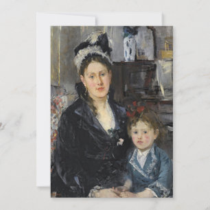 Mme Boursier et sa fille   Berthe Morisot