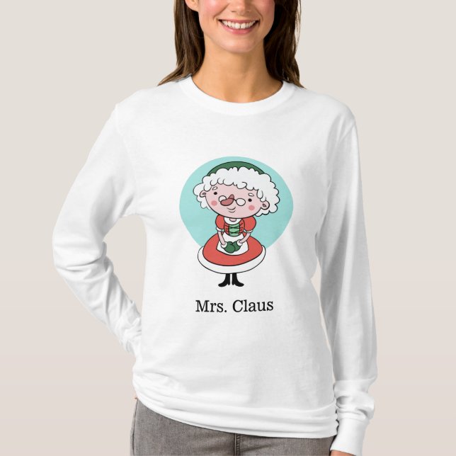 Mme Claus chemises et vestes personnalisées (Devant)