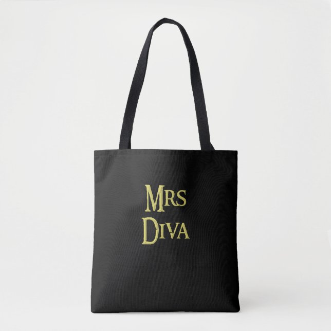 Mme Diva, sac fourre-tout, à vendre ! (Devant)
