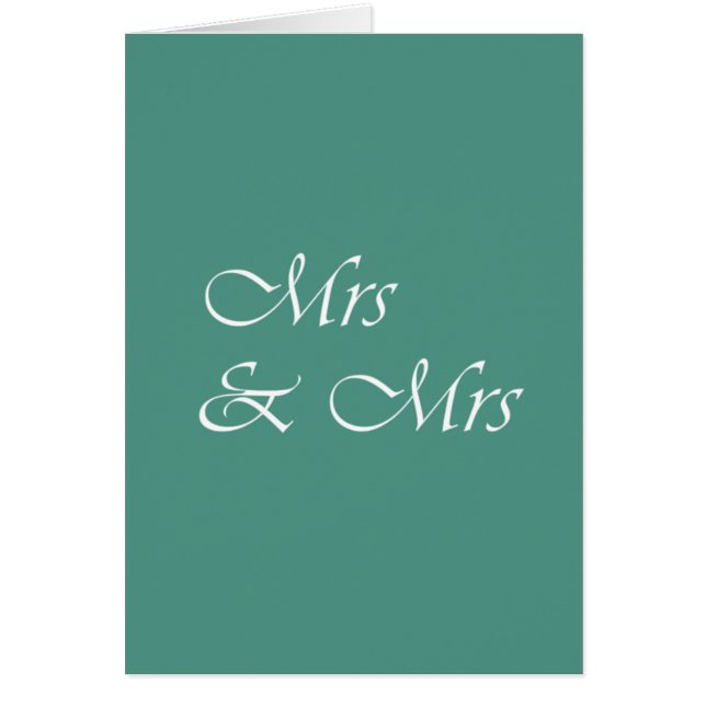 Mme et Mme Typographie (Devant)