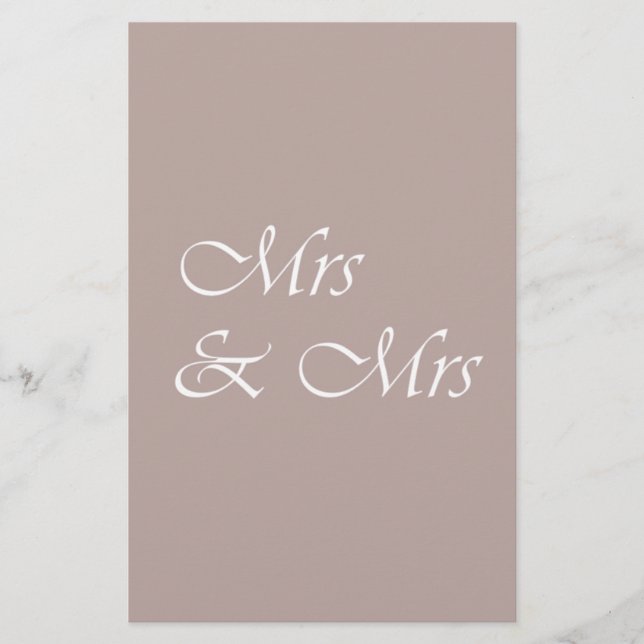 Mme et Mme Typographie (Devant)