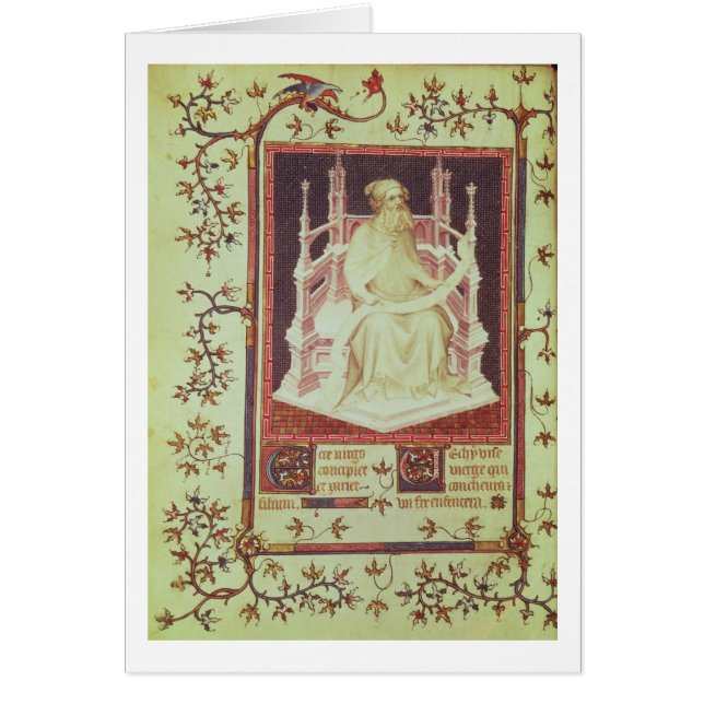 Mme Fr 13091 f.11v le prophète Isaïe, de la (Devant)