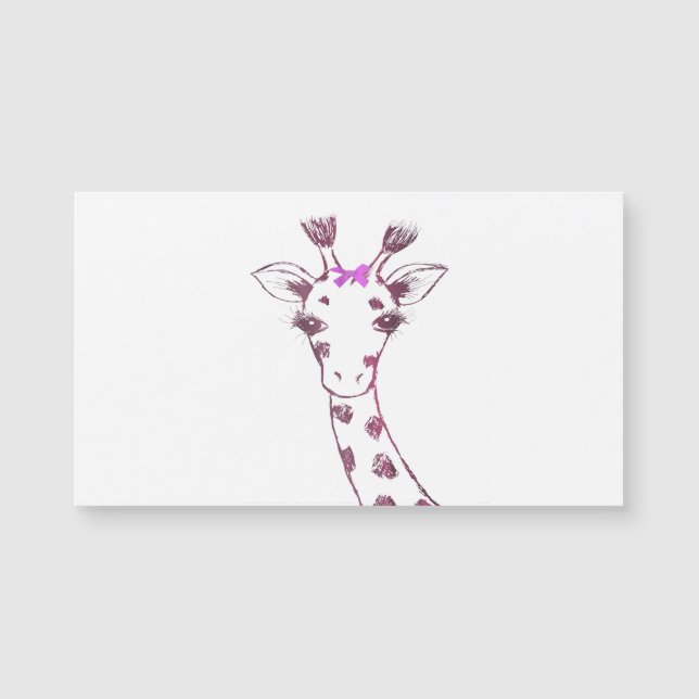 Mme Giraffe Cute Sarcastic Design (Devant)