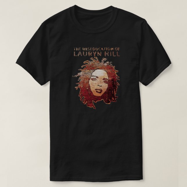 Mme Lauryn Hill Premium Scoop T-shirt (Design devant)