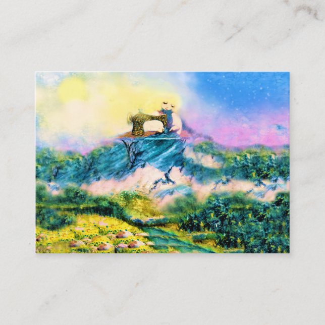 Mme Nature crée le Carte de visite (Devant)