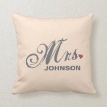 Mme Personnalisée Coussin américaine MoJo