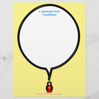 Mme Pingouin parlant vietnamien personnalisé 