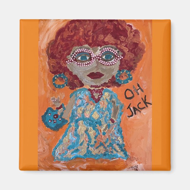 Mme Roper Oh Jack aimant (Devant)