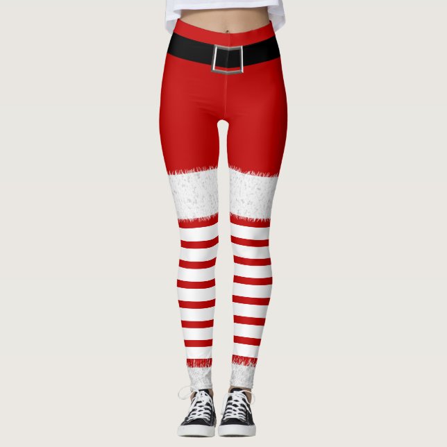 Mme Santa Claus Leggings (Devant)