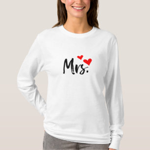 Mme T-Shirt - Déclaration d'amour Tee with Sweet H